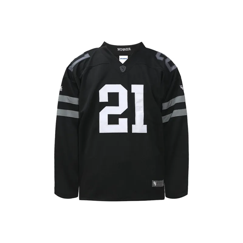 UNTILWERICH T-Shirt Rugby Basketball Patchwork Jersey Unisex-0