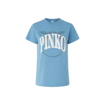 PINKO Logo And Birds T shirt