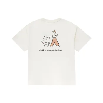 New Balance Set in Sleeve T Shirt Women's Beige