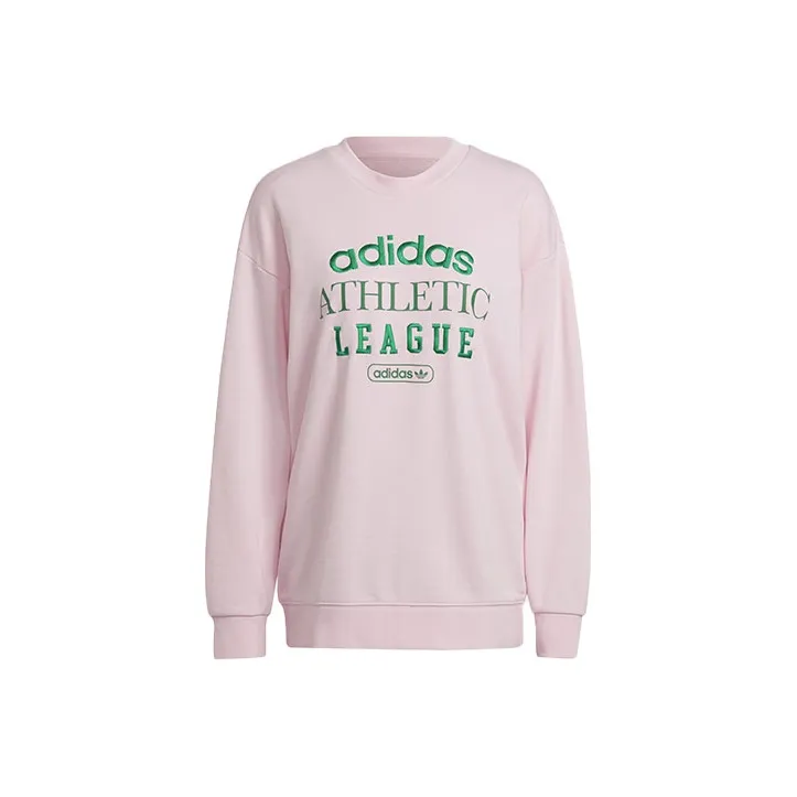 Adidas Originals Sweatshirts Women's Clear Pink-0