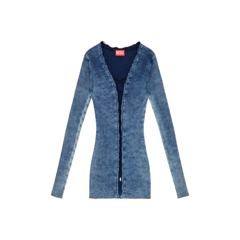 DIESEL M Acerata Lace Up Knit Cardigan-0