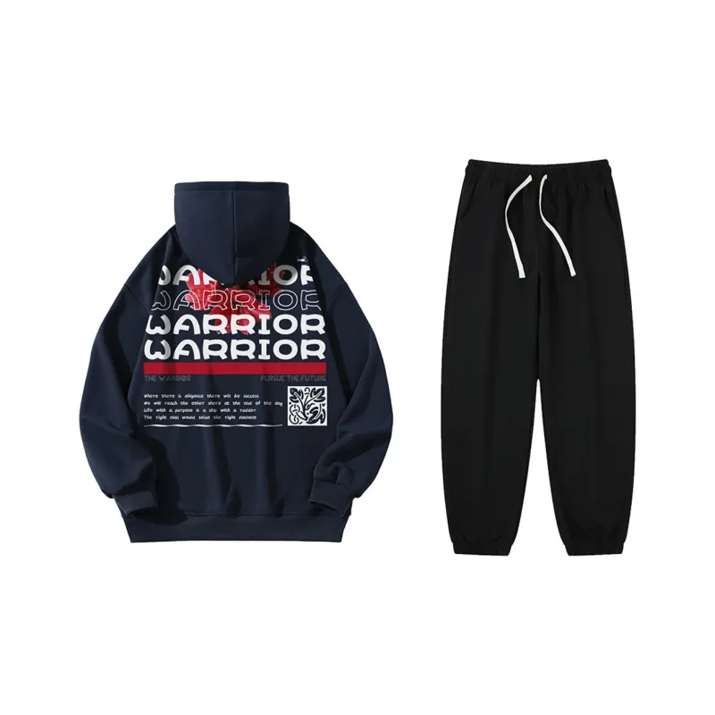 WARRIOR Sweatshirt Sets Unisex-2
