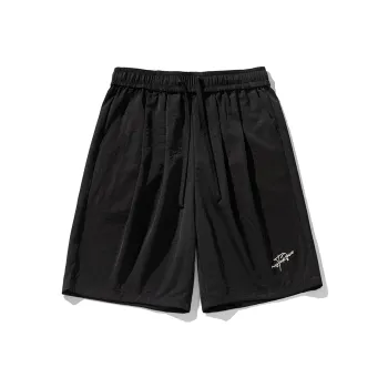 MKZA Casual Shorts Unisex Black