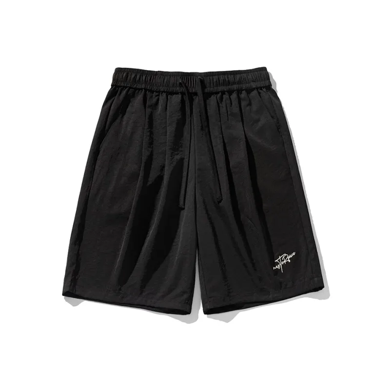 MKZA Casual Shorts Unisex Black-0