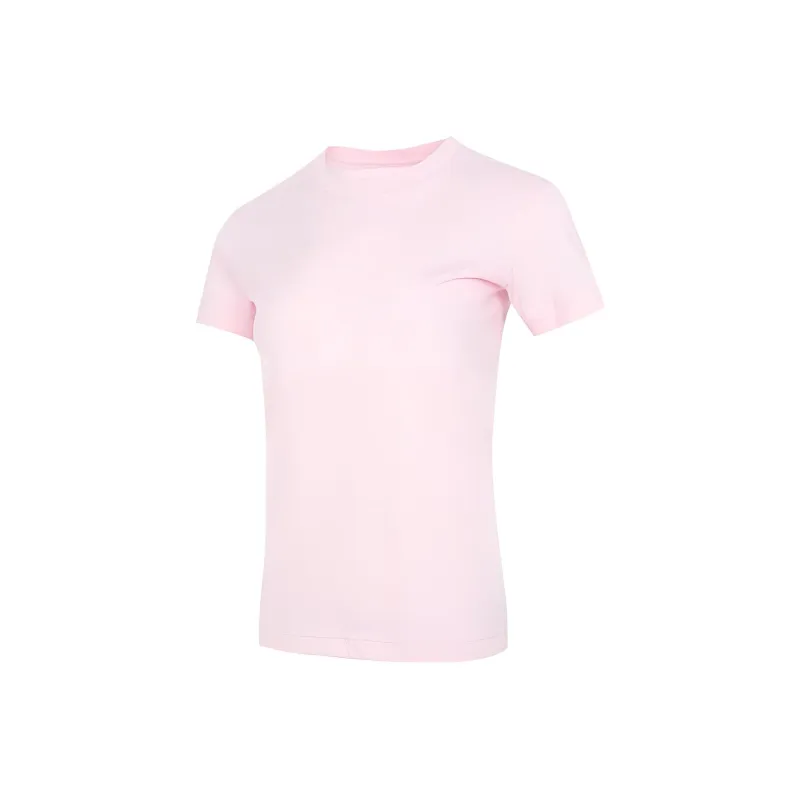 Adidas Set in Sleeve T Shirt Women's Pink-0