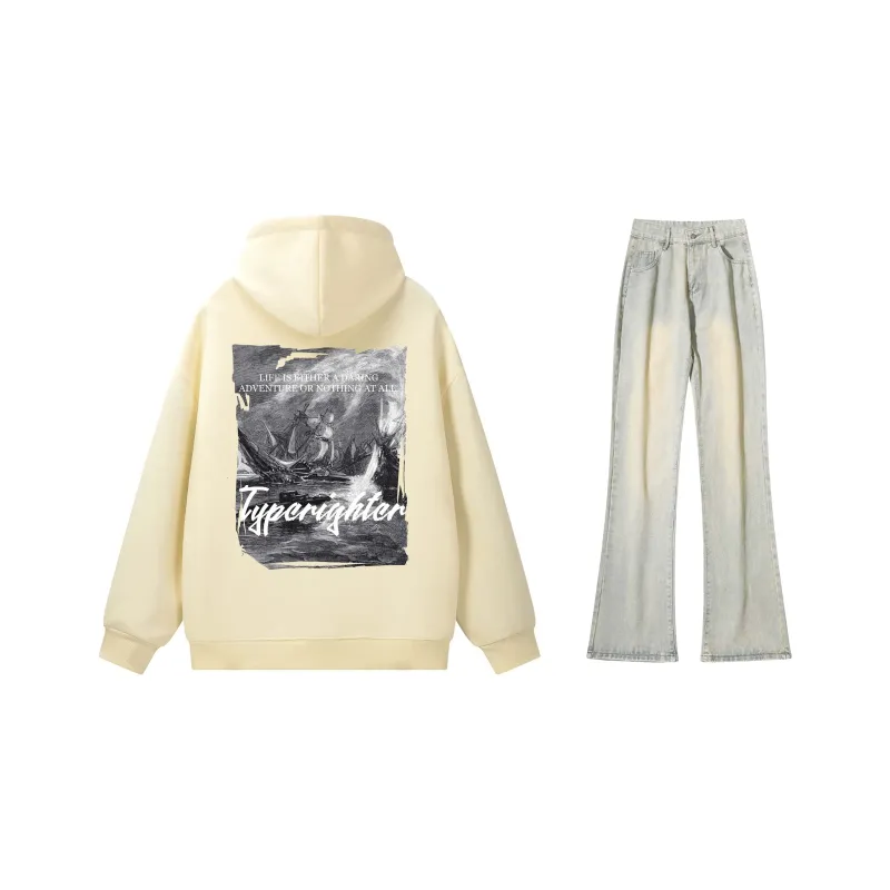 TYPERIGHTER Sweatshirt Set Unisex-12