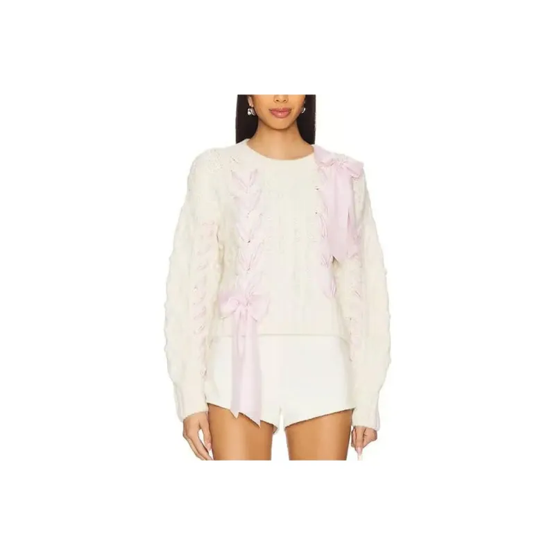 LOVESHACKFANCY Kassius Cardigan-0
