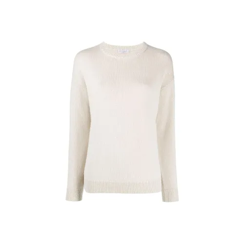 Brunello Cucinelli Sequin-Embellished Crewneck Jumper