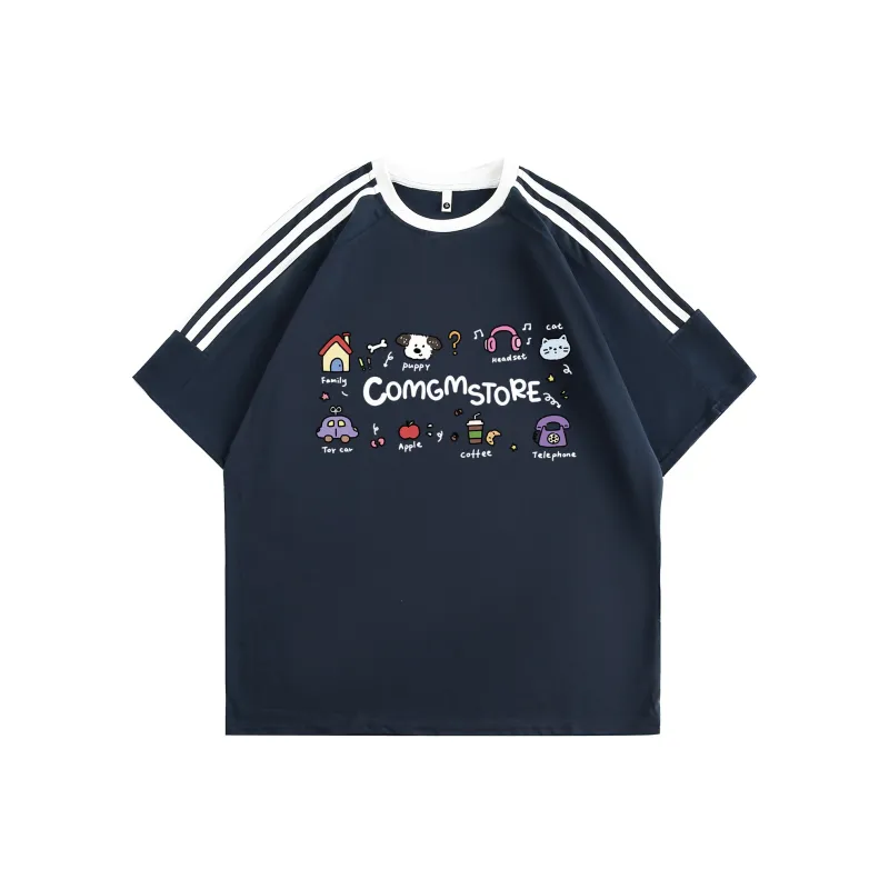 COMGM Raglan Sleeve T Shirt Women's-13
