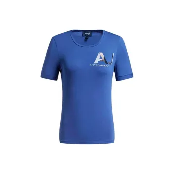 ARMANI JEANS T Shirts Women's Royal Blue