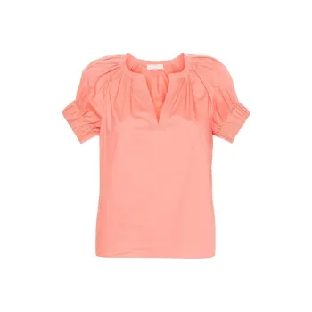 Ulla Johnson Naomi Pleat-detail Blouse