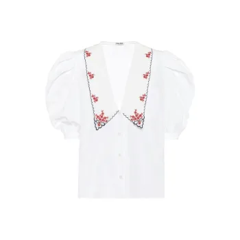 MIU MIU SS22 Shirt Women's White