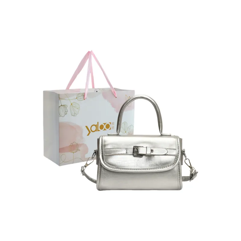 Yalu PU Shoulder Bag, Crossbody Bag, Handbag Women's Blue/Pink/Red/Black/Silver/White-28