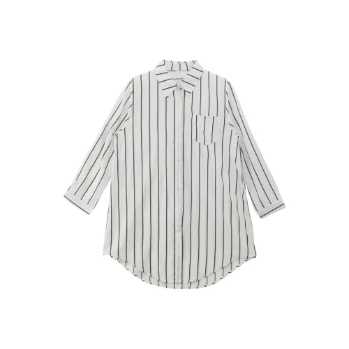 ONE PASS STUDIO Shirt Women's White Stripes