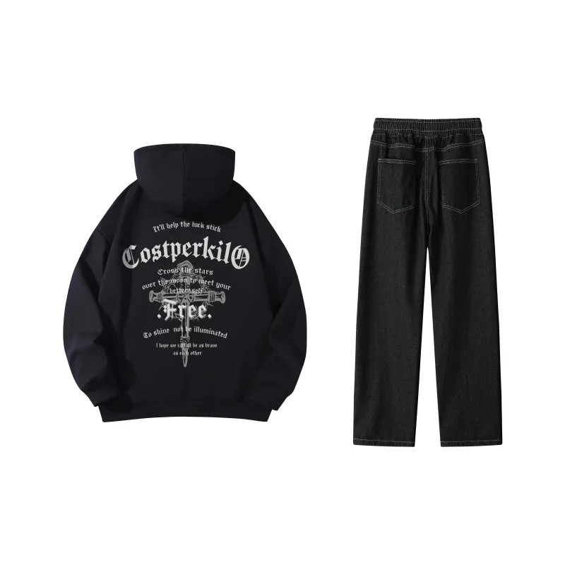 Cost Per Kilo Sweatshirt Set Unisex-0