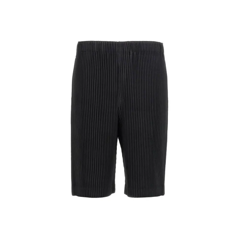 Homme Plissé Issey Miyake August Pleated Shorts-0