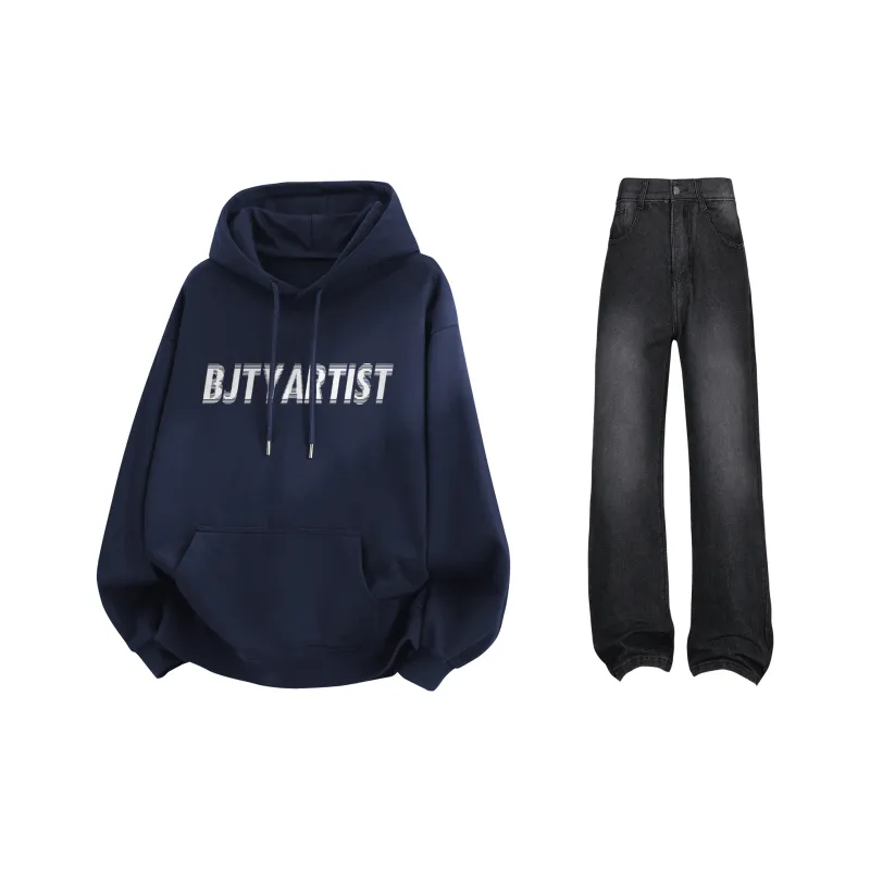 BJTY Sweatshirt Sets Unisex-38