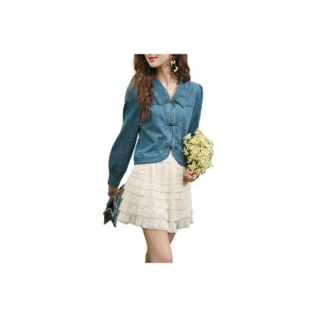 MISHOW Shirt Women's Denim Blue