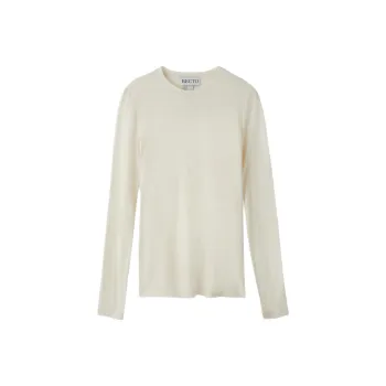 RECTO FW24 OVERLAY RC JACQUARD LOGO JERSEY TOP Sweater Women's Ivory/Ivory
