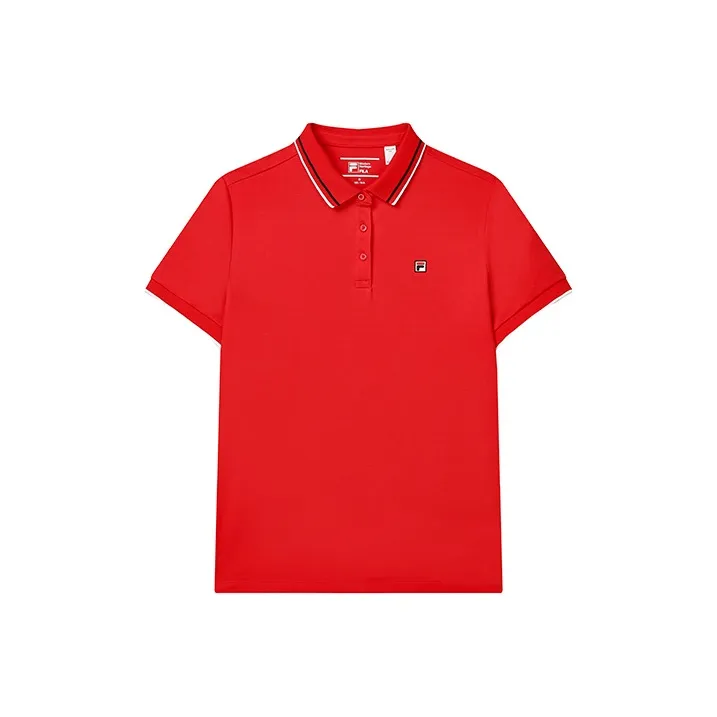 FILA Polo Shirts Women's Legend Red-0
