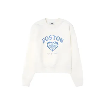 MLB Sweatshirts Women's Cream