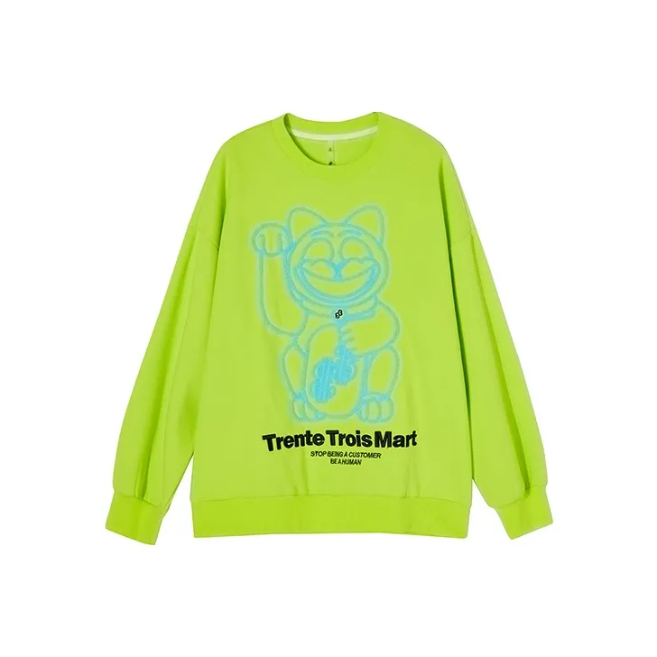 ITIB X TRENTE TRIOS MART Co-brand Sweatshirts Women's-2