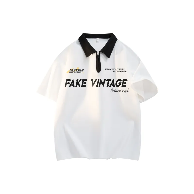 FAKE VINTAGE Polo Shirts Unisex-7