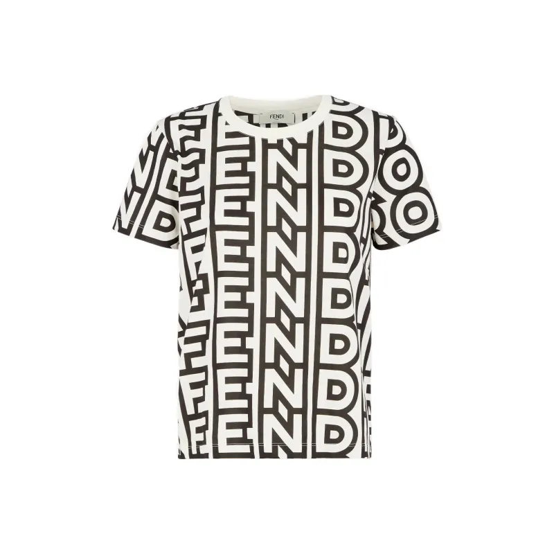 FENDI By Marc Jacobs Two tone Cotton T Shirt Multicolor-0