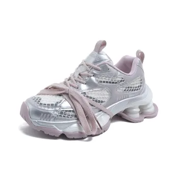 The Mystery Of Glamour Cushioning, Breathable, Height Increasing Low Top Chunky Sneakers Women's