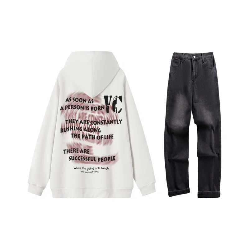 VniVerseVClub Sweatshirt Set Unisex-2