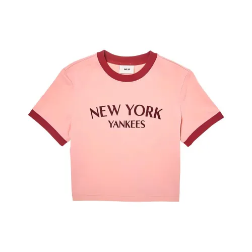MLB New York Yankees T Shirt Women's Pink