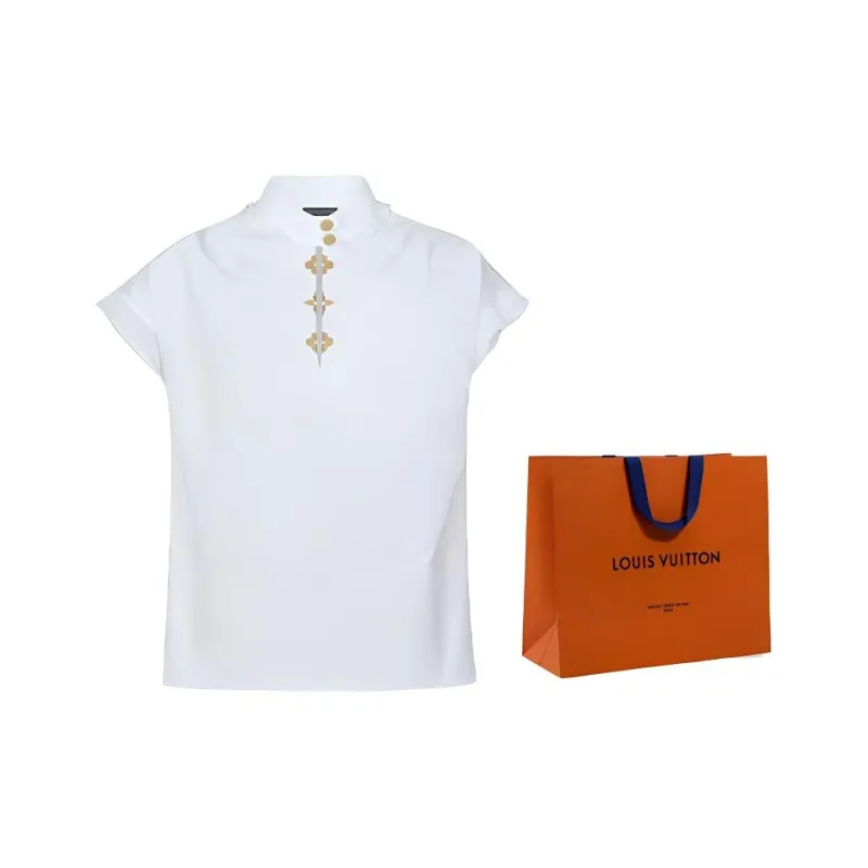 Lv Frill Blouse-6