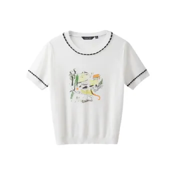 Yan Domain T-Shirt Women's White
