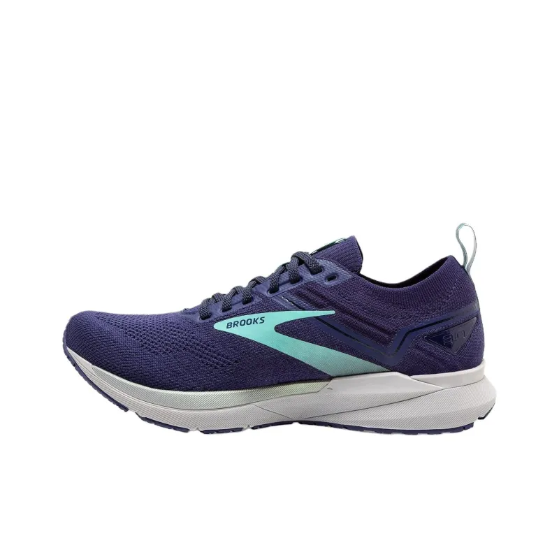 Brooks Abrasion Resistant Breathable Low Top Running Shoes Women's Purple-0