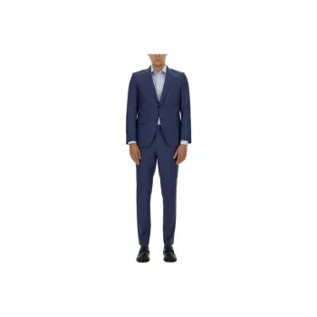 HUGO BOSS Business Suit Men's Blue