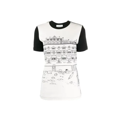 Lanvin T Shirts Women's Multicolor