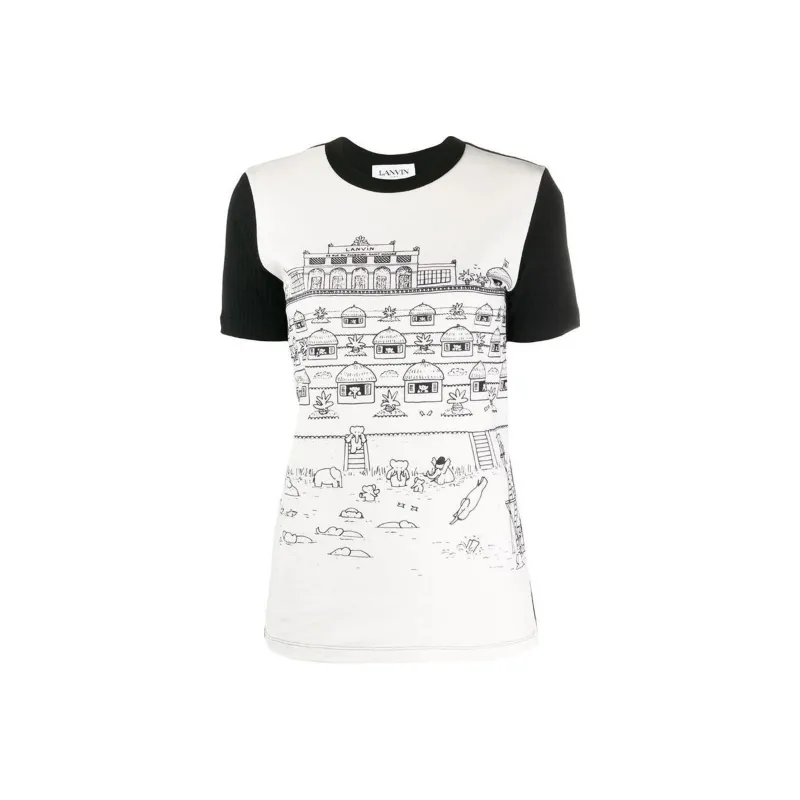 Lanvin T Shirts Women's Multicolor-0