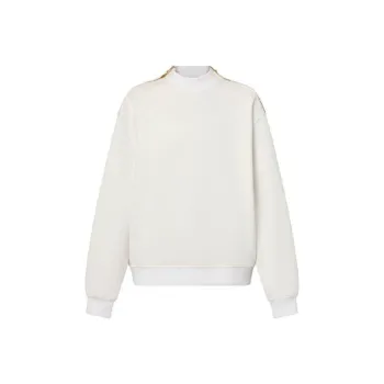 LOUIS VUITTON Monogram Zipper Accent Sweater