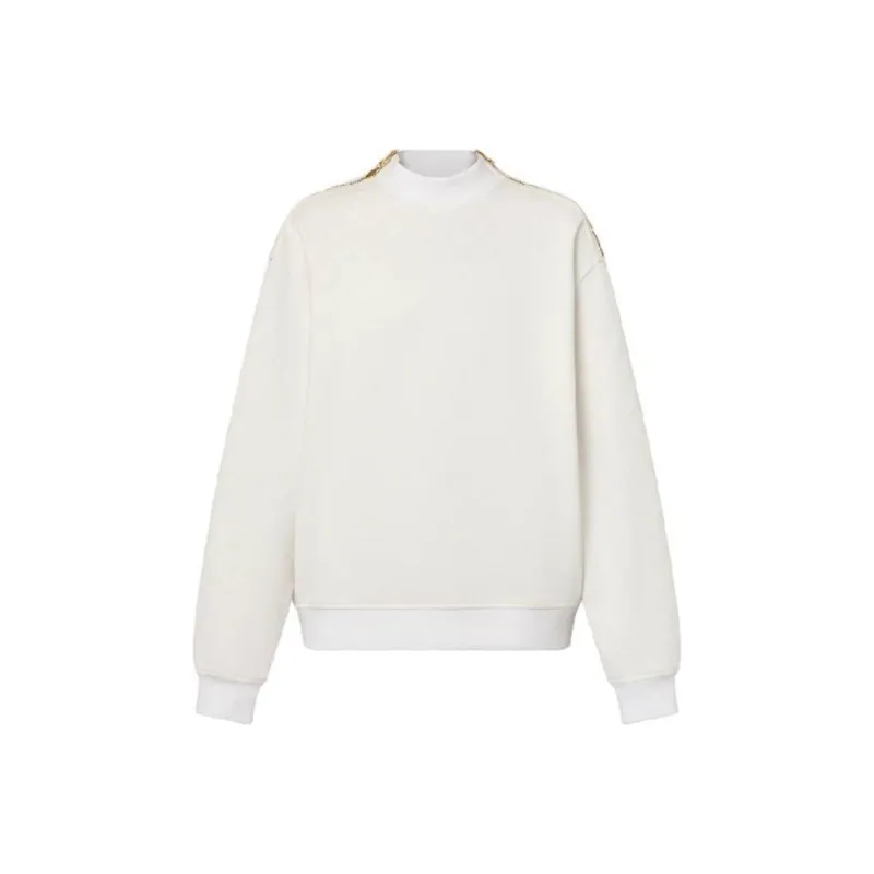 LOUIS VUITTON Monogram Zipper Accent Sweater-0