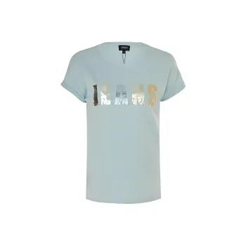 ARMANI JEANS T Shirts Women's Light Blue