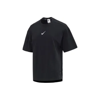Nike Women's Sportswear City Utility Oversized Short Sleeve Top Black