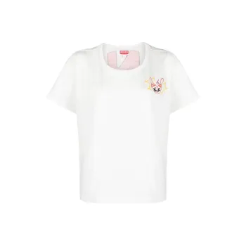 KENZO Graphic Printed Crewneck T Shirt