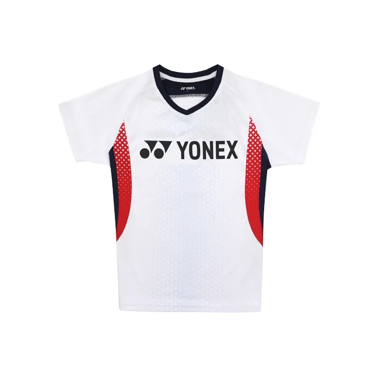 YONEX Training Series Badminton Jersey Men's White-0