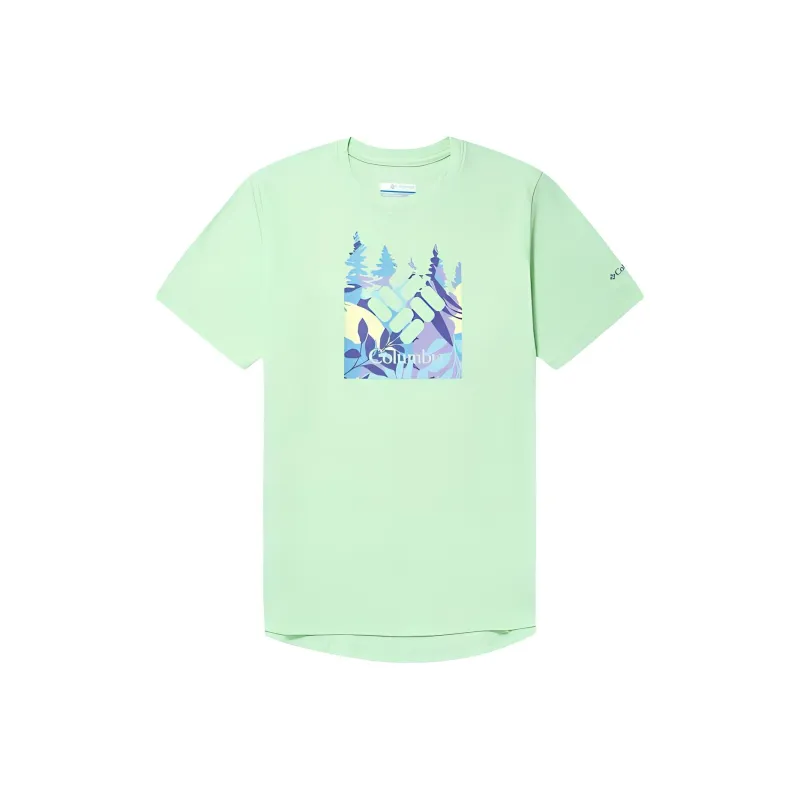 Columbia T Shirts Women's Green-0