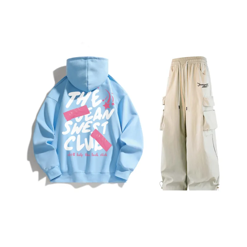 JEANSWEST CLUB Sweatshirt Set Unisex-23