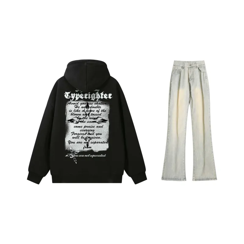 TYPERIGHTER Sweatshirt Set Unisex-3