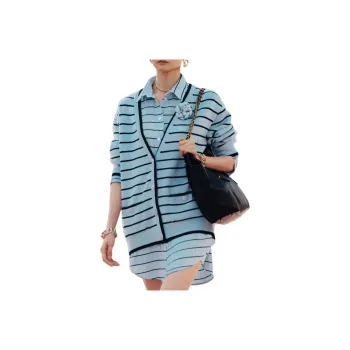 CHANEL 25S Spring Summer Collection Sweater Women's Blue