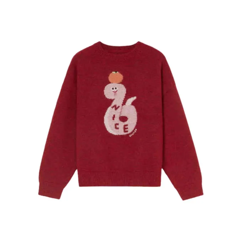 Orange Desire Sweaters Women's-0