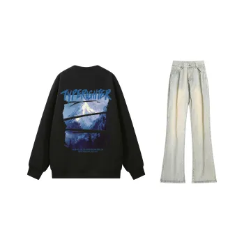 TYPERIGHTER Sweatshirt Set Unisex
