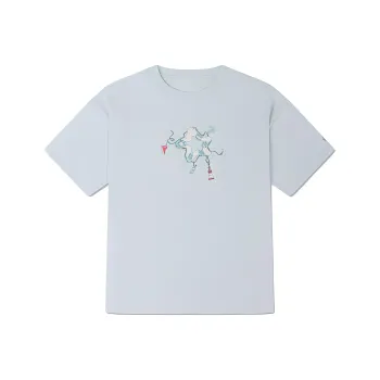 Converse T Shirt Women's Aqua Blue